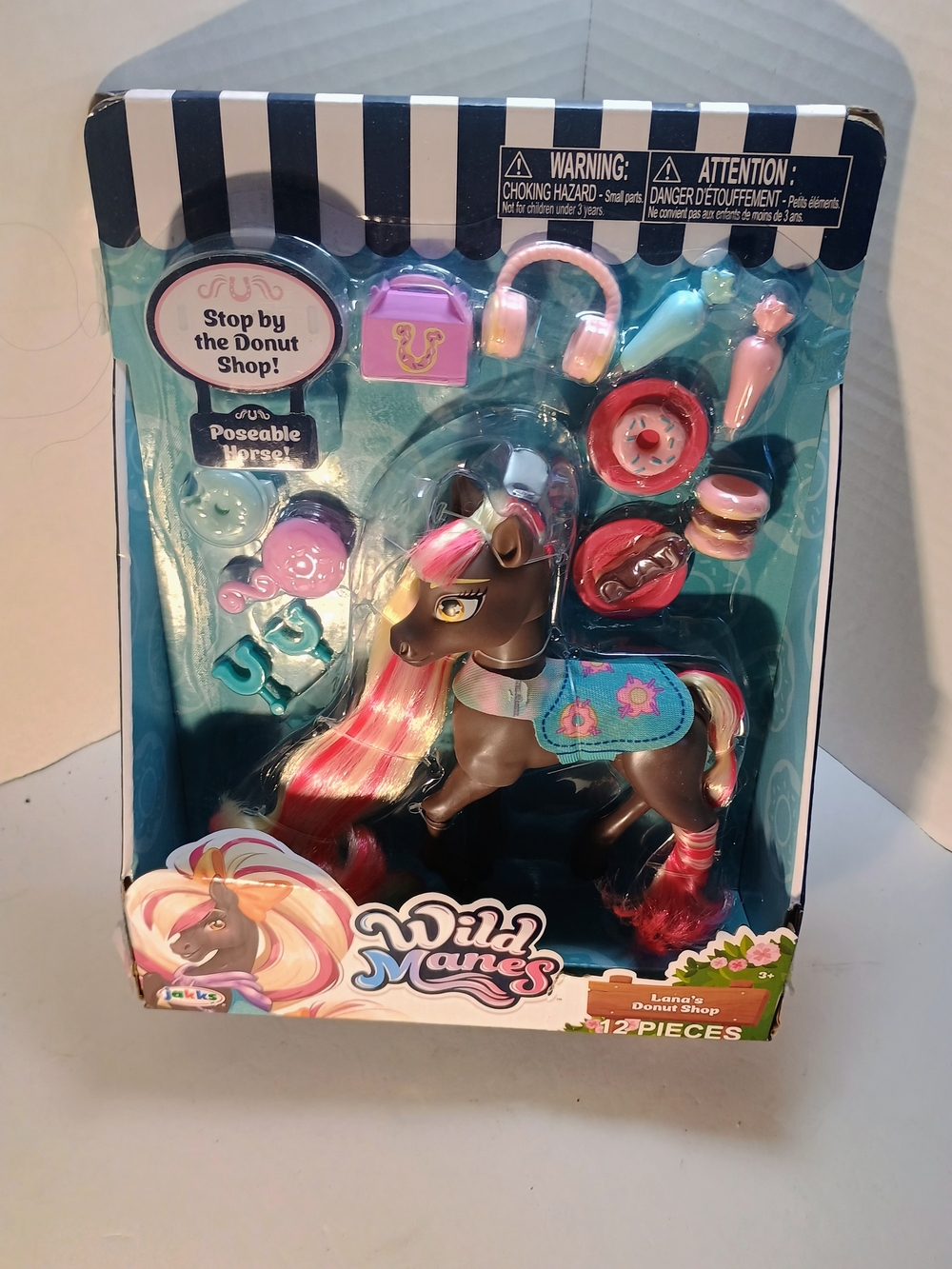 Wild Manes Posable 7" Horse Lana's DONUT SHOP